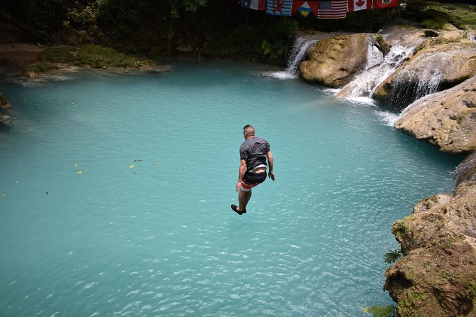 Montego Bay Shore Excursion: Blue Hole & Secret Falls Tour plus Shopping - The five-minute walk to Secret Falls