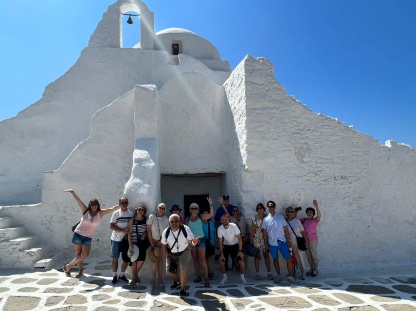 Mykonos: Shore Excursion with Cruise Ship Terminal Pickup - Guide quality and the feel of the group