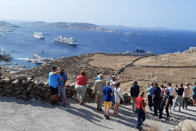 Mykonos Shore Excursion with Pickup from Cruise Ship Terminal - Kato Milli, the windmills above the sea