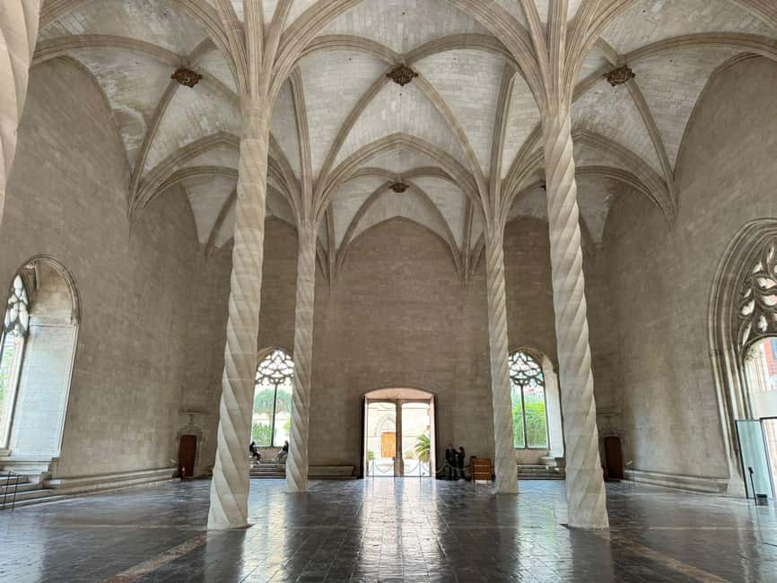 Palma Shore Excursion Bike Tour (Transfer Included) - Plaça del Rosari and the ride into the old center