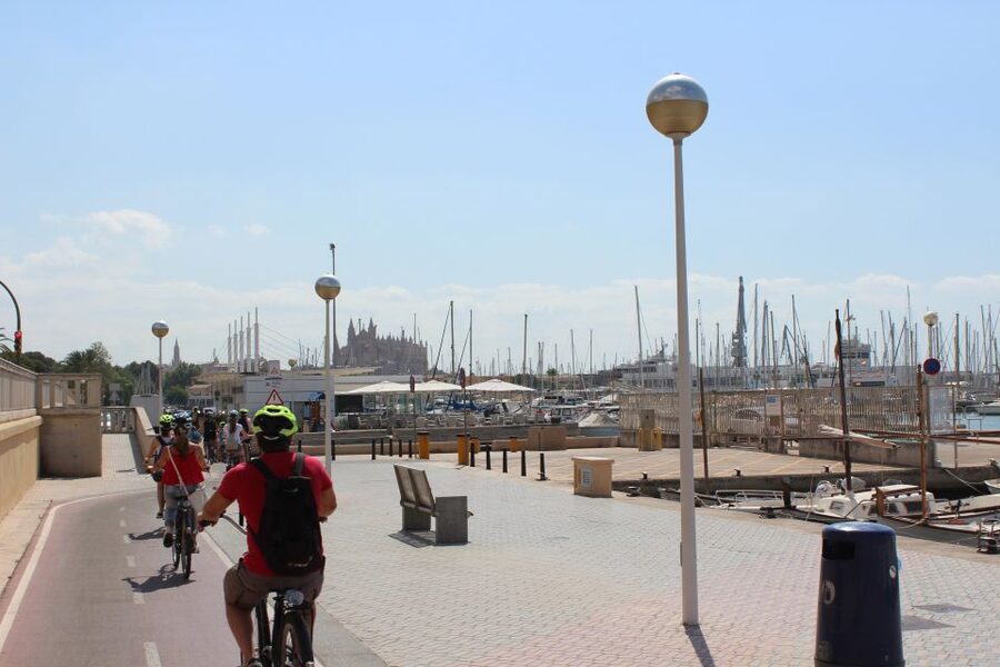 Palma Shore Excursion Bike Tour (Transfer Included) - Arab Baths and the oldest corners of Palma