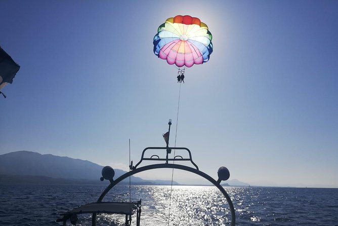 Parasailing desde el puerto de Denia - Taking off from Denia for a Costa Blanca view