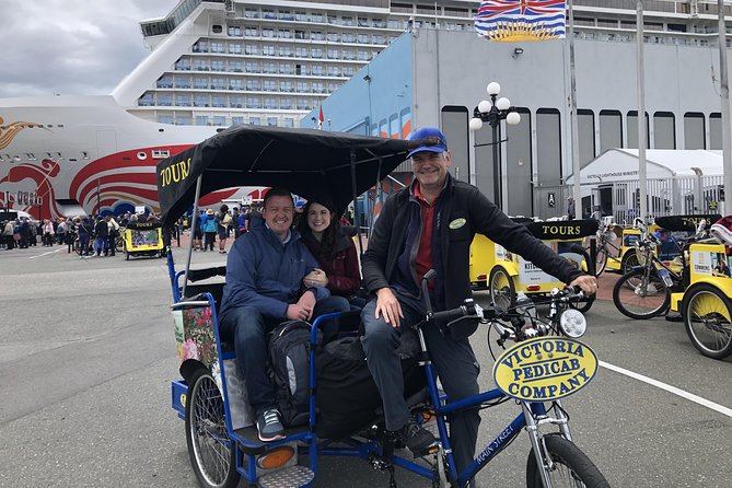 Pedicab Tour of Victoria from Cruise Ship Terminal - A gentle ride with a strong sense of place