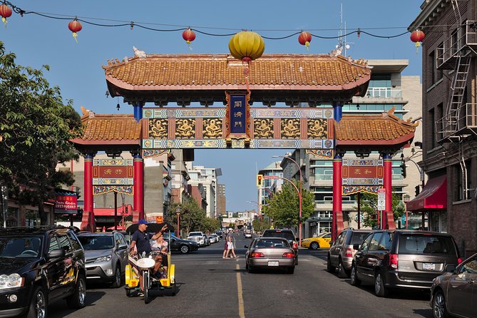 Pedicab Tour of Victoria from Cruise Ship Terminal - The Inner Harbour, the Empress, and Old Town