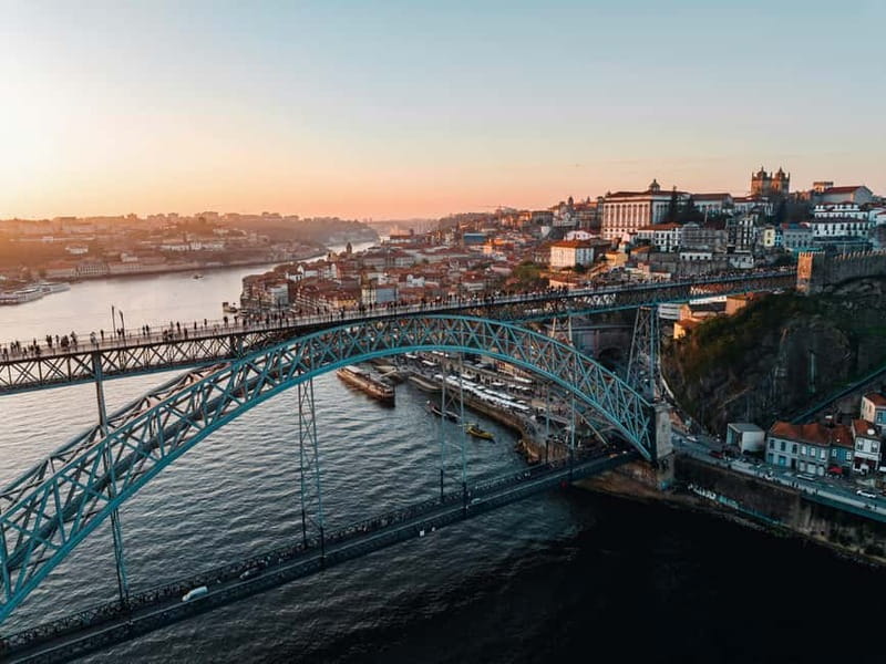 Porto: Half-Day Small Group Shore Excursion - Crossing Dom Luís I Bridge above the Douro