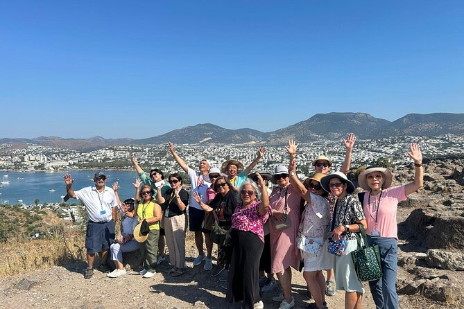 Private Bodrum City Tour for Cruisers - The ancient theatre looks toward castle and sea