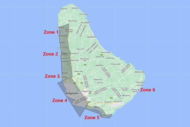 Private Cruise Port transfer in Barbados - Key points at a glance