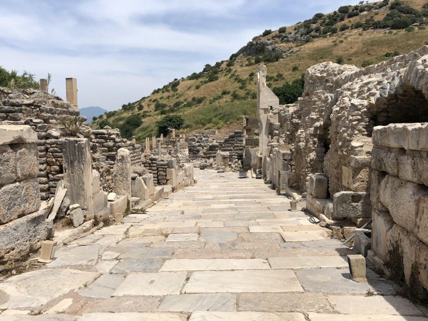 Private Ephesus tour for Cruise Guests w/SkipTheLineTickets - Walking the marble streets of Ephesus