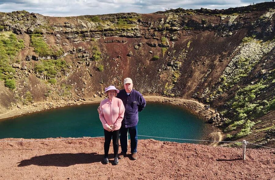 Private Golden Circle Tour from Skarfabakki cruise terminal - Gullfoss: two drops and a lot of spray