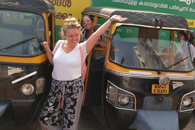 Private Guided Kochi Tuk tuk Tours with Pickup from Cruise Ships - Fort Kochi Beach and the Jain Temple