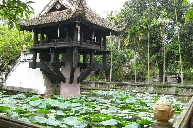 Private Hanoi City Shore Excursion from Ha Long Cruise Port - Tran Quoc Pagoda beside Hanoi’s oldest sacred setting