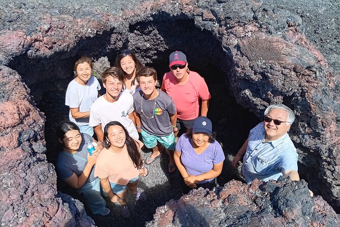 Private Shore Excursion Hilo Land of Frozen Fire up to 14 - Kaumana Caves and the volcanic rock under your feet
