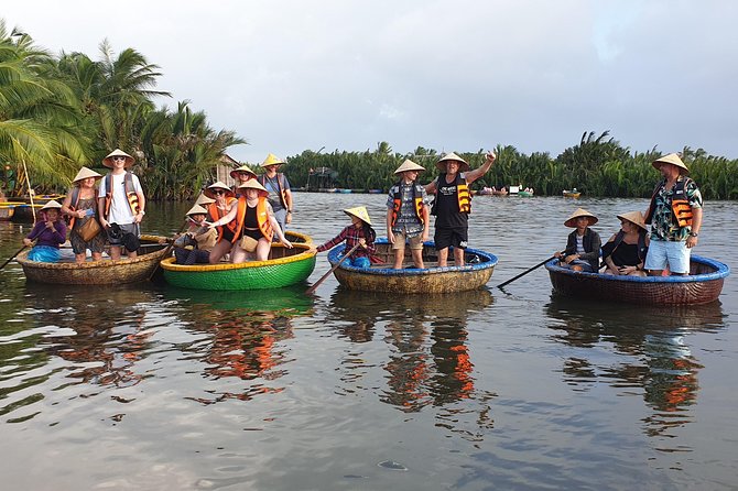 Private Shore Excursions from Chan Port - Basket Boat- Foot Massage- Hoi An City - My Khe Beach, Man Thai Village, and Da Nang views
