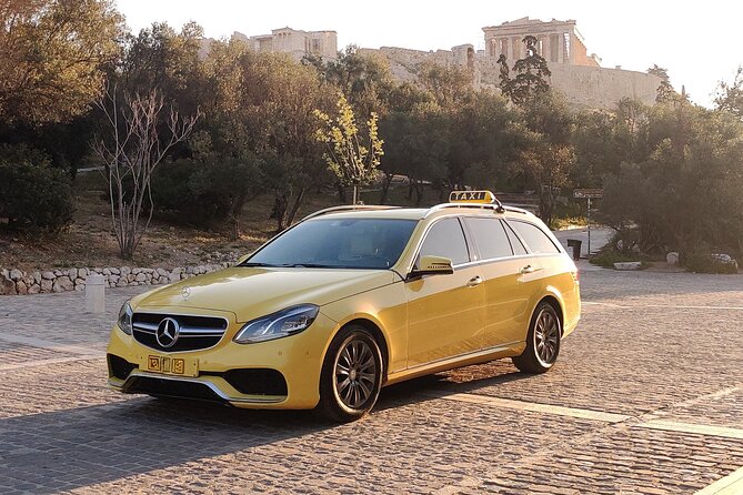 Private Transfer:Athens City to Piraeus Cruise Port - Inside the private Mercedes vehicle