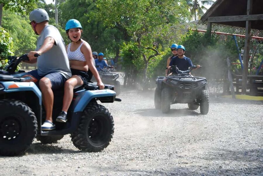 Puerto Plata ATV N Zip Adventure | Shore Excursion & Hotel - Eight zip lines above the trees