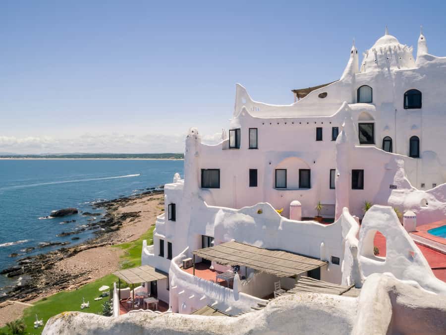 Punta del Este City Tour for Cruisers - The 50-meter lighthouse built with Neapolitan sand