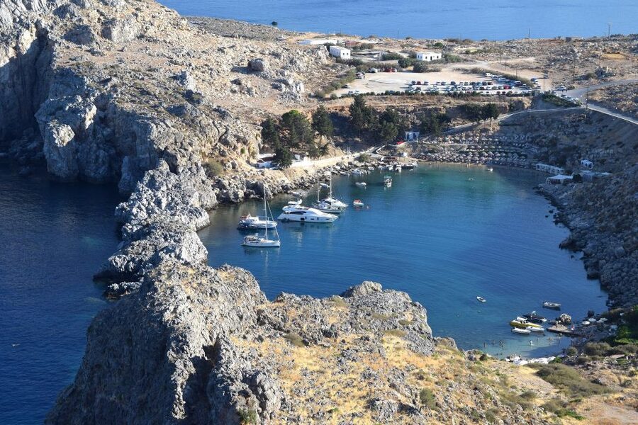Rhodes: Shore Excursion, Valley of the Butterflies & Lindos - Walking through the Valley of the Butterflies