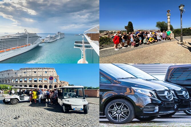 Rome: Exclusive 6 hour sightseeing tour in Golf cart for Cruisers - Key points to know before booking
