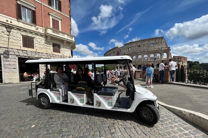 Rome: Exclusive 6 hour sightseeing tour in Golf cart for Cruisers - Aventine Hill and the orange-garden view
