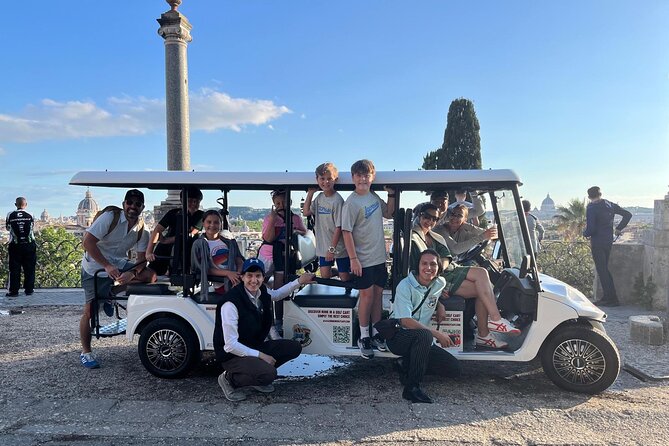 Rome: Exclusive 6 hour sightseeing tour in Golf cart for Cruisers - Bocca della Verità and Piazza Venezia