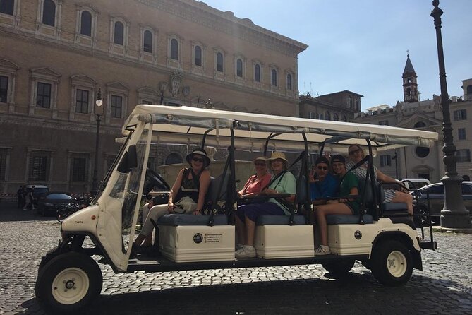 Rome for cruisers: transfer by Minivan + 4-hour tour by Golf Cart - The Pantheon, with time to go inside