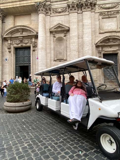 Rome: Golf Car Tour for Cruise Passengers - Why a golf car works for a short Rome stop