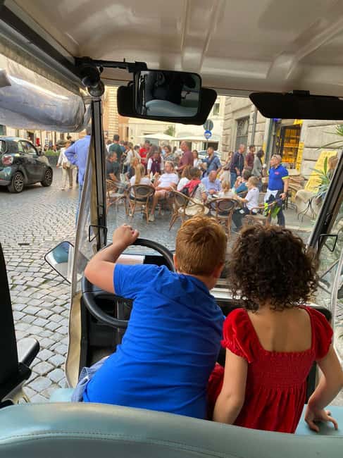 Rome: Golf Car Tour for Cruise Passengers - The Pantheon and Piazza Navona