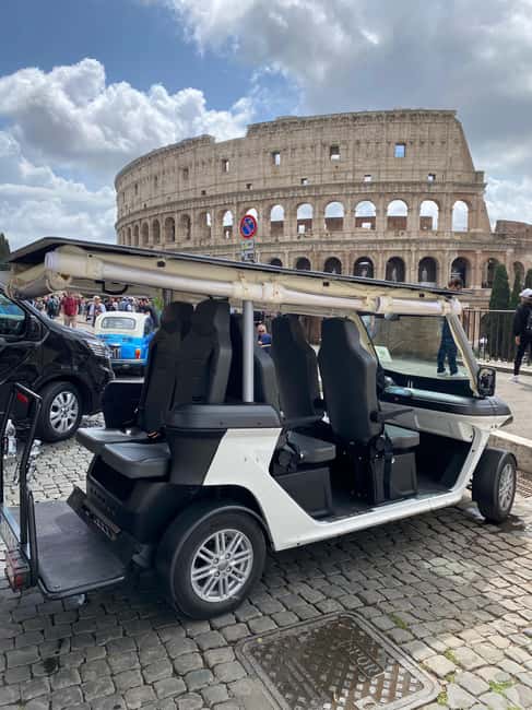Rome: Golf Car Tour for Cruise Passengers - Trevi Fountain and the Spanish Steps