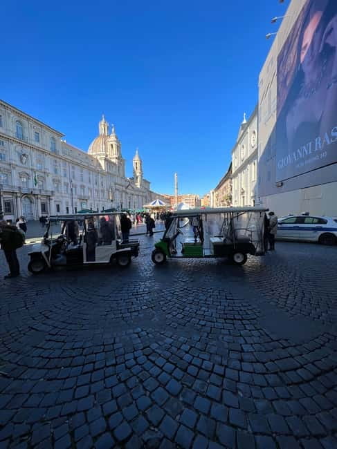 Rome: Golf Car Tour for Cruise Passengers - The route can include more than the headline stops