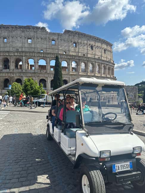 Rome: Golf Car Tour for Cruise Passengers - The Colosseum and Circus Maximus