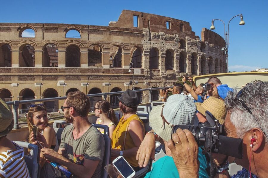 Rome: Hop-On Hop-Off Bus and Optional Cruise Port Transfer - Vatican area and the central route