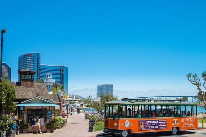 San Diego Shore Excursion: Hop-On Hop-Off Trolley Tour - Petco Park and the convention center are useful connectors