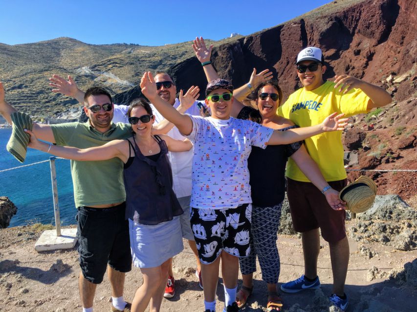 Santorini: 5-Hour Private Shore Excursion - Perissa and Perivolos, Santorini’s volcanic beaches