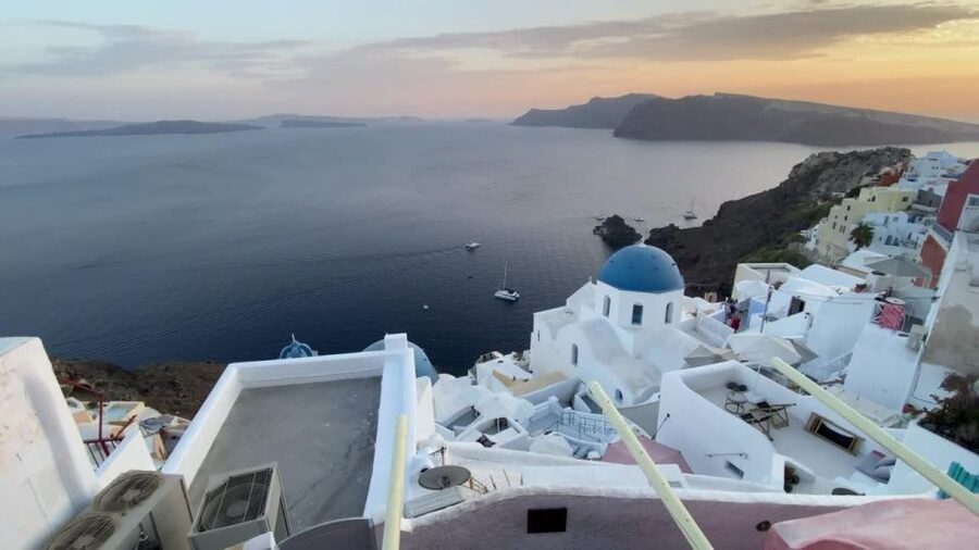 Santorini : Discover with Locals - Private Shore Excursion - Starting above the harbor by cable car