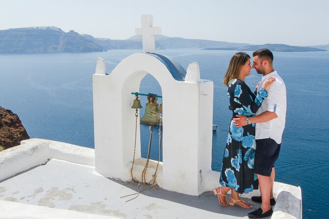 Santorini: Half-Day Island Sightseeing Tour - Firostefani and the Three Bells viewpoint