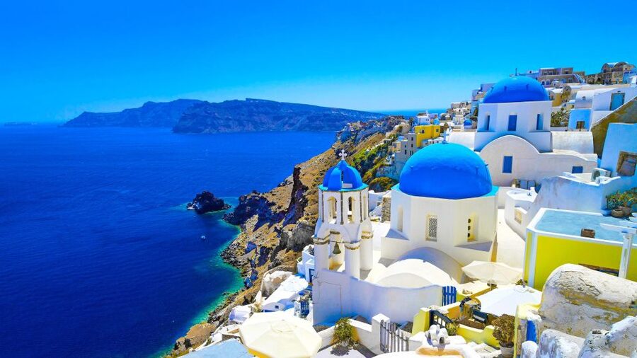 Santorini Island: Guided Tour from the port Rethymno Crete - Leaving Rethymno before sunrise