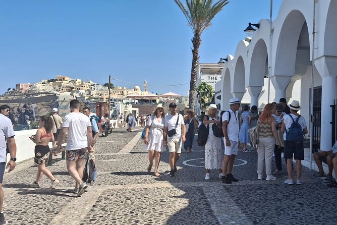 Santorini Island Tour for Cruise Travelers - Small Group - Meeting at Fira’s upper cable car station