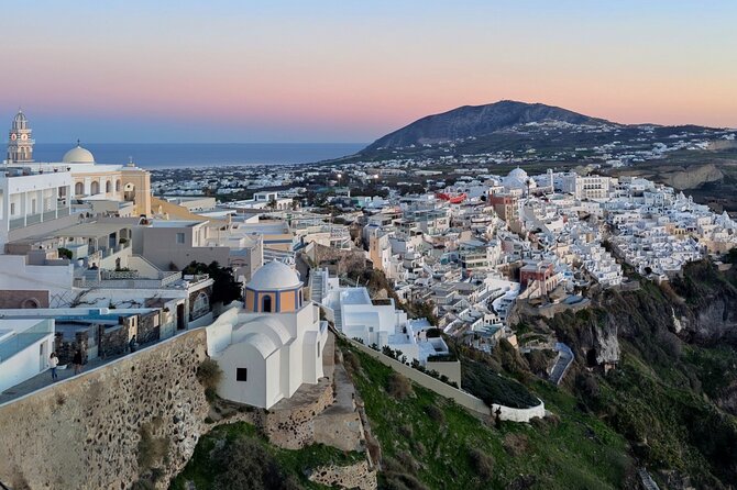 Santorini Shore Excursion: Private Sightseeing Tour - The blue dome: a ten-minute photo stop