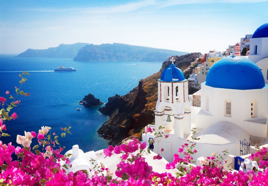 Santorini: Small-Group Shore Tour for Cruise Ships - Firostefani and the blue dome