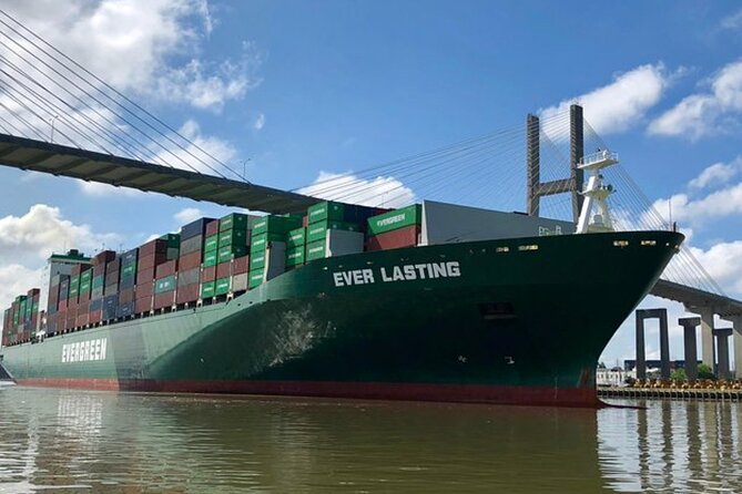 Savannah Georgia Port Tour - A small boat changes the experience