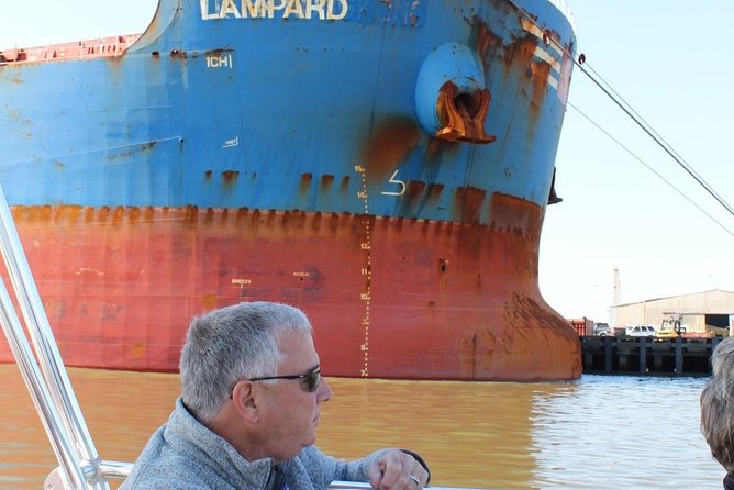 Savannah Georgia Port Tour - Following the Savannah River toward the working port