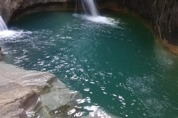 Shore excursion 7 waterfalls &5 zip lines amber cove & Taino bay - The guides shape the day