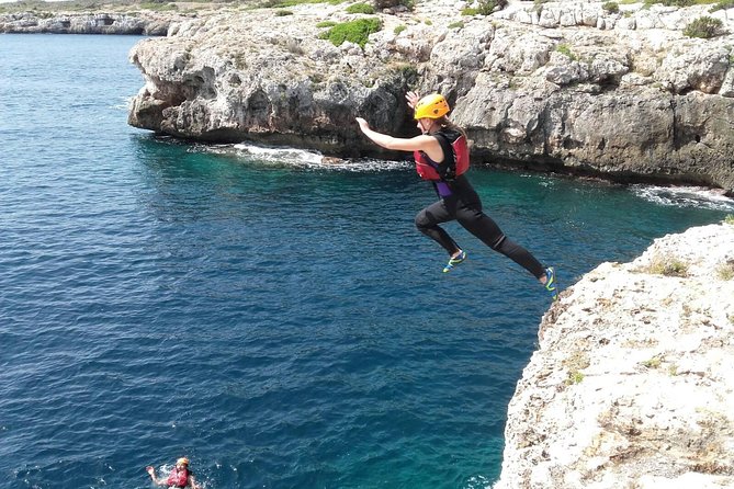 Shore Excursion: Coasteering in Mallorca - Scrambling over sharp rock