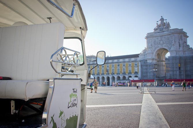 Shore Excursion Lisbon - Half-day Exclusive Tuk Tour - Chiado and Bairro Alto above the center