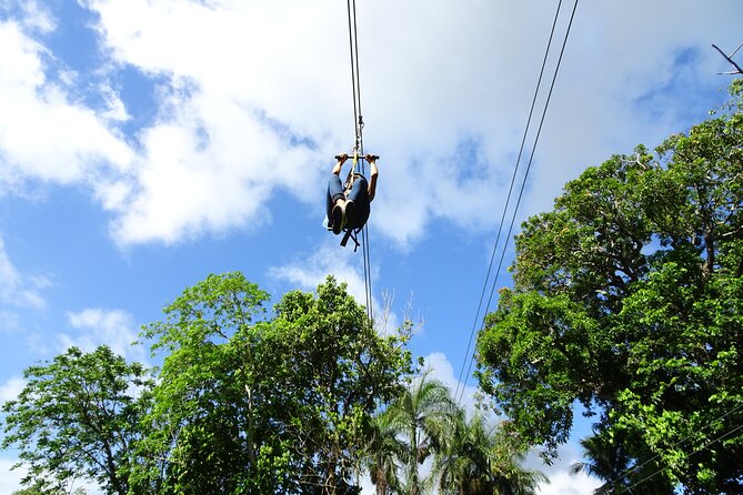 Shore Excursion: Quick Zip and Waterfalls of Damajagua Adventure - Three ziplines with simple braking