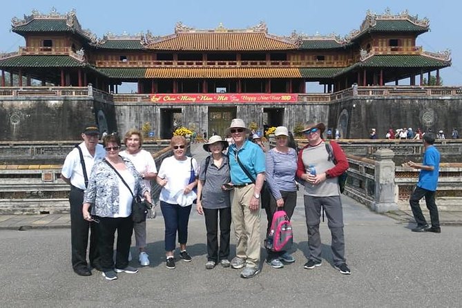 Shore Excursion to visit Hue City & Perfume River from CHAN MAY or TIEN SA Port - Khai Dinh Tomb’s mosaic detail