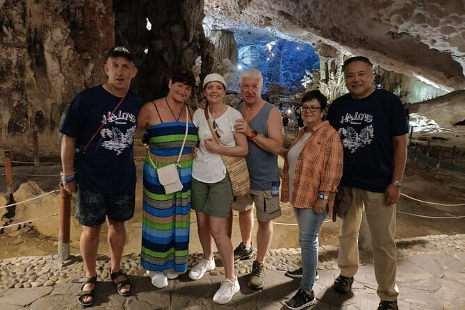 Shore Excursion: Wonderful Heritage Day Cruise at Halong Bay - Inside Sung Sot Cave, the big walking stop