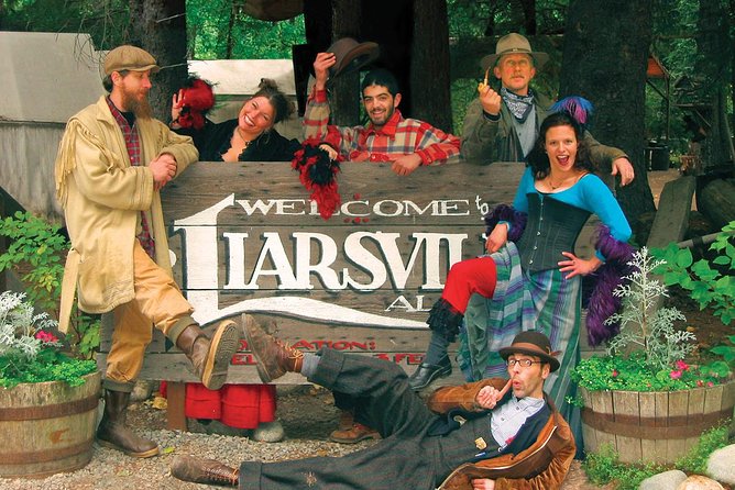 Skagway Shore Excursion: Liarsville Gold Rush Camp, Gold Panning and Salmon Bake Combo - The camp exhibits and Gold Rush storytelling