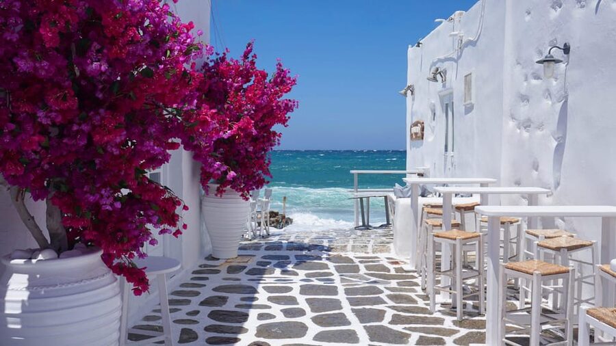 Small Group Mykonos Town Tour for Cruise Passengers - Reaching the meeting point from your ship