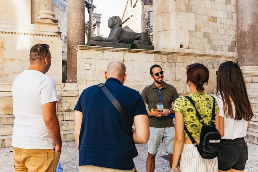Split and Trogir Half Day Tour from Cruise Ships - A walk along the Riva promenade